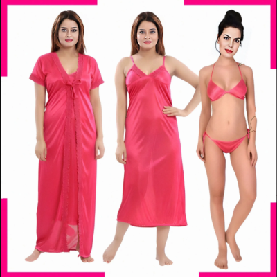 Misty Color4Pc Night Dress